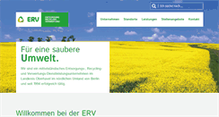 Desktop Screenshot of erv-info.de